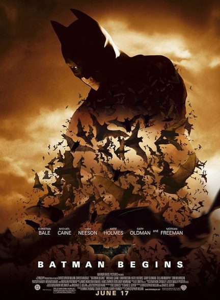 تماشای فیلم بتمن آغاز کرد Batman Begins 2005