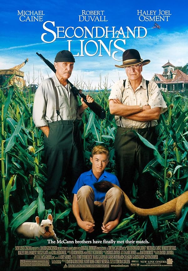 تماشای فیلم شیرهای پوشالی Secondhand Lions 2003