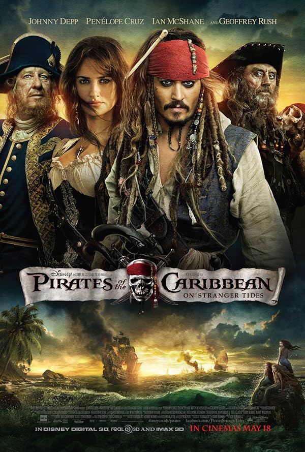 تماشای فیلم دزدان دریایی کارائیب: سوار بر امواج ناشناخته Pirates of the Caribbean: on Stranger Tides 2011